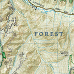 National Geographic 818 Bend, Three Sisters (west side) digital map