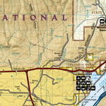National Geographic 821 Columbia River Gorge National Scenic Area (east side) digital map