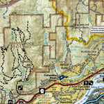 National Geographic 821 Columbia River Gorge National Scenic Area (west side) digital map