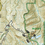 National Geographic 826 Mount Baker and Boulder River Wilderness Areas (north side) digital map