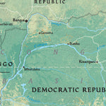 National Geographic Africa: A Storied Landscape 2005 digital map