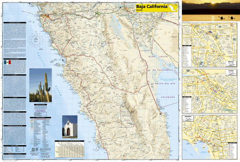 National Geographic Baja North [Mexico] (north side) digital map