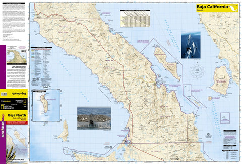National Geographic Baja North [Mexico] (south side) digital map