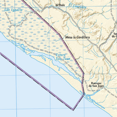 National Geographic Baja South [Mexico] (north side) digital map