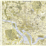 National Geographic Central Washington, District Of Columbia 1948 digital map