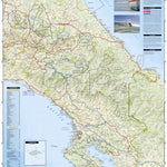 National Geographic Costa Rica (east side) digital map
