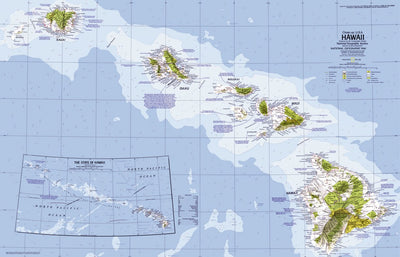 National Geographic Hawaii 1976 digital map