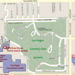 National Geographic Las Vegas digital map