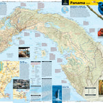 National Geographic Panama (east side) digital map