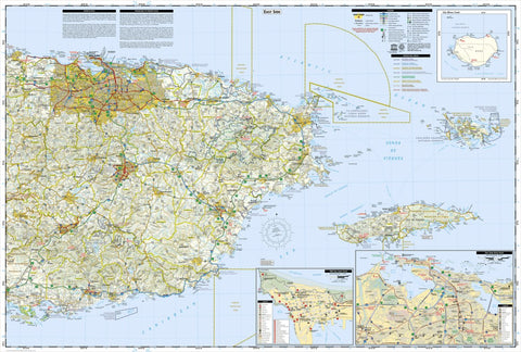 National Geographic Puerto Rico (east side) digital map