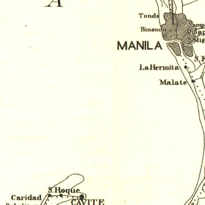 National Geographic Theatre Of Military Operations In Luzon 1899 digital map