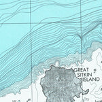 National Oceanographic & Atmospheric Administration (NOAA) Adak (1810N-2) digital map