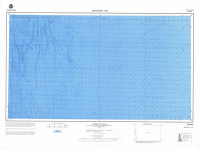 National Oceanographic & Atmospheric Administration (NOAA) Adams (NH 17-9) digital map