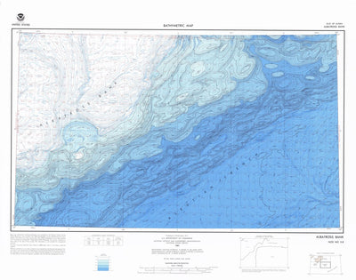 National Oceanographic & Atmospheric Administration (NOAA) Albatross Bank (NO 5-8) digital map