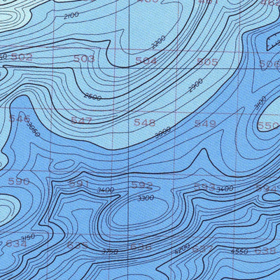 National Oceanographic & Atmospheric Administration (NOAA) Albatross Bank (NO 5-8) digital map