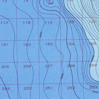 National Oceanographic & Atmospheric Administration (NOAA) Arena Canyon (NJ 10-4) digital map