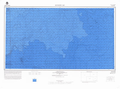National Oceanographic & Atmospheric Administration (NOAA) Atwater (NG 16-1) digital map