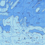 National Oceanographic & Atmospheric Administration (NOAA) Browns Bank (NK 19-6) digital map