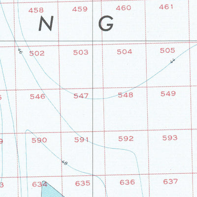 National Oceanographic & Atmospheric Administration (NOAA) Cape Newenham West (NO 3-3) digital map