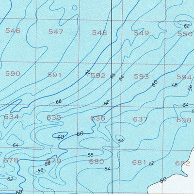 National Oceanographic & Atmospheric Administration (NOAA) Cold Bay (NN 3-2) digital map