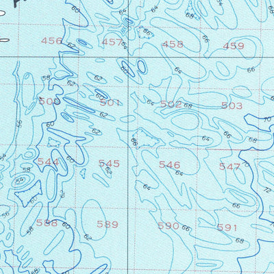 National Oceanographic & Atmospheric Administration (NOAA) Corsair Canyon (NK 19-9) digital map