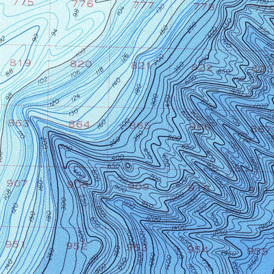 National Oceanographic & Atmospheric Administration (NOAA) Corsair Canyon (NK 19-9) digital map