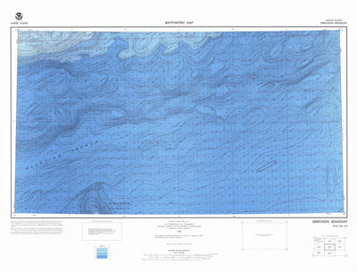 National Oceanographic & Atmospheric Administration (NOAA) Derickson Seamout (NN 4-5) digital map