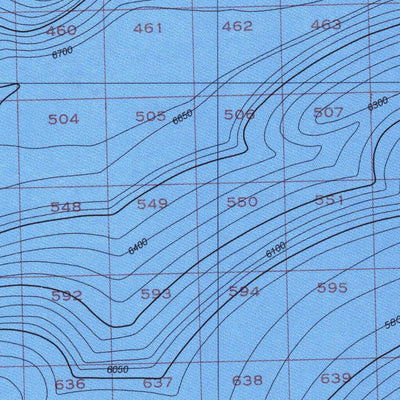 National Oceanographic & Atmospheric Administration (NOAA) Derickson Seamout (NN 4-5) digital map