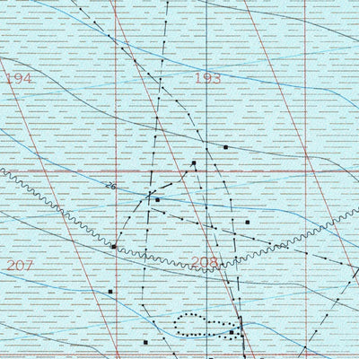 National Oceanographic & Atmospheric Administration (NOAA) Ewing Bank N.W. (F-90) digital map