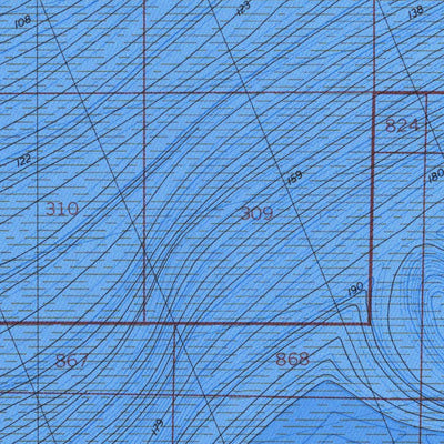 National Oceanographic & Atmospheric Administration (NOAA) Ewing Bank S.E. (F-91) digital map