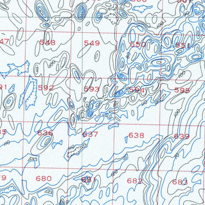 National Oceanographic & Atmospheric Administration (NOAA) False Pass (NN 3-4) digital map