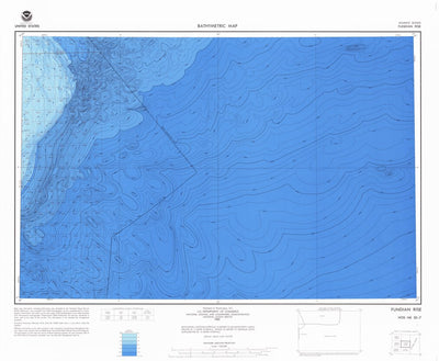 National Oceanographic & Atmospheric Administration (NOAA) Fundian Rise (NK 20-7) digital map