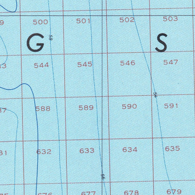 National Oceanographic & Atmospheric Administration (NOAA) Gambell South (NP 2-3) digital map