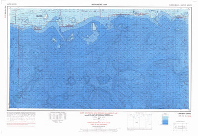 National Oceanographic & Atmospheric Administration (NOAA) Garden Banks (NG 15-2) digital map