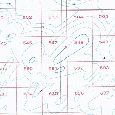 National Oceanographic & Atmospheric Administration (NOAA) Hagemester Island (NO 4-3) digital map