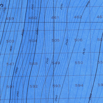 National Oceanographic & Atmospheric Administration (NOAA) Harrington Hill (NH 18-1) digital map
