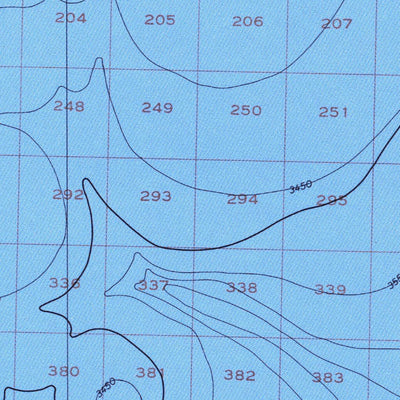 National Oceanographic & Atmospheric Administration (NOAA) Hyman (NJ 18-12) digital map
