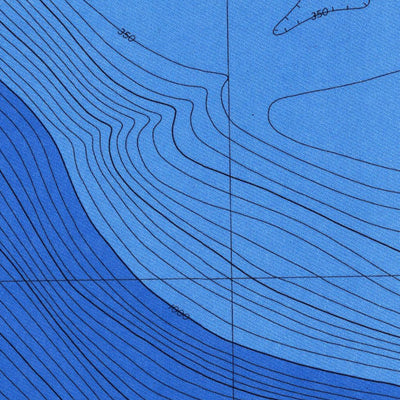 National Oceanographic & Atmospheric Administration (NOAA) Icy Bay To Cape Suckling (1513N-10) digital map