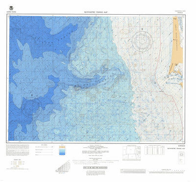 National Oceanographic & Atmospheric Administration (NOAA) Ilwaco (F-50) digital map