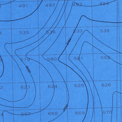 National Oceanographic & Atmospheric Administration (NOAA) Jones (NJ 19-7) digital map