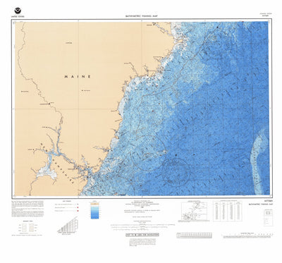 National Oceanographic & Atmospheric Administration (NOAA) Kittery (F-73) digital map