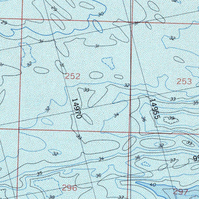 National Oceanographic & Atmospheric Administration (NOAA) Long Island East (F-75) digital map