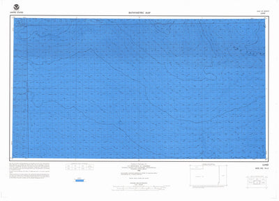 National Oceanographic & Atmospheric Administration (NOAA) Lund (NG 16-4) digital map