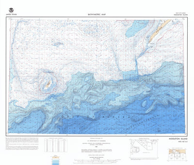 National Oceanographic & Atmospheric Administration (NOAA) Middleton Island (NO 6-2) digital map