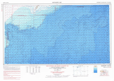 National Oceanographic & Atmospheric Administration (NOAA) Mississippi Canyon (NH 16-10) digital map
