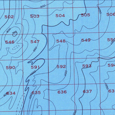 National Oceanographic & Atmospheric Administration (NOAA) Mississippi Canyon (NH 16-10) digital map