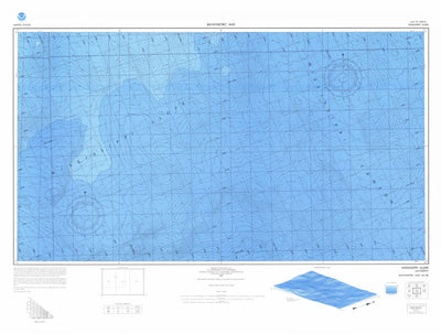 National Oceanographic & Atmospheric Administration (NOAA) Mississippi Slope (LM-148) digital map