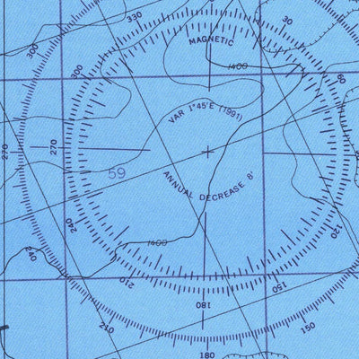 National Oceanographic & Atmospheric Administration (NOAA) Mississippi Slope (LM-148) digital map