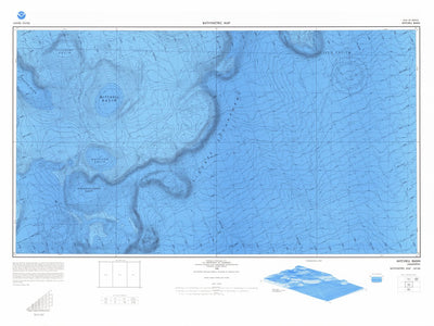 National Oceanographic & Atmospheric Administration (NOAA) Mitchell Basin (LM-144) digital map