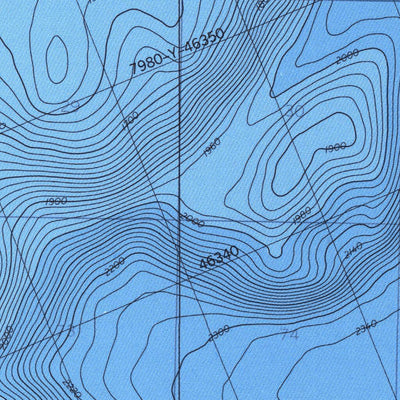 National Oceanographic & Atmospheric Administration (NOAA) Mitchell Basin (LM-144) digital map